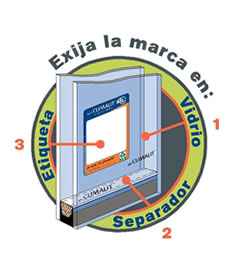 Aluminios Leganes Cristales Climalit Identifiacion Sello